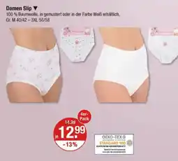 V Markt Damen slip Angebot