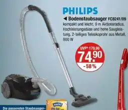 V Markt Philips bodenstaubsauger fc8241/09 Angebot