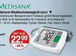 V Markt Medisana oberarm-blutdruckmessgerät Angebot