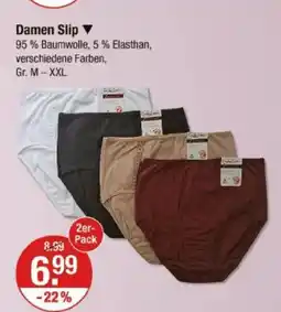 V Markt Damen slip Angebot