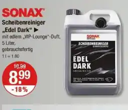 V Markt Sonax scheibenreiniger edel dark Angebot
