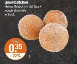 V Markt Quarkbällchen Angebot
