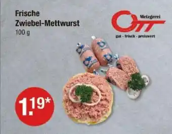 V Markt Metzgerei frische zwiebel-mettwurst Angebot