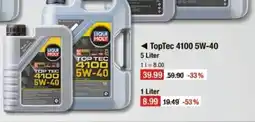 V Markt Liqui moly toptec 4100 5w-40 Angebot