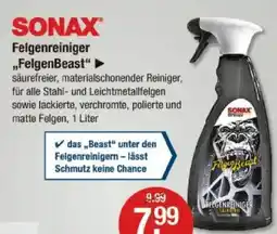 V Markt Sonax felgenreiniger felgenbeast Angebot