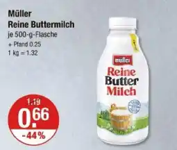 V Markt Müller reine buttermilch Angebot