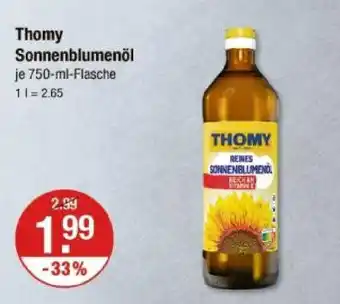 V Markt Thomy sonnenblumenöl Angebot