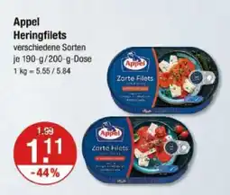 V Markt Appel heringfilets Angebot