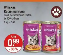 V Markt Whiskas katzennahrung Angebot