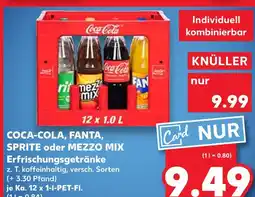 Kaufland Coca-cola coca-cola, fanta, sprite oder mezzo mix Angebot