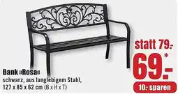 B1 Discount Baumarkt Bank Rosa Angebot