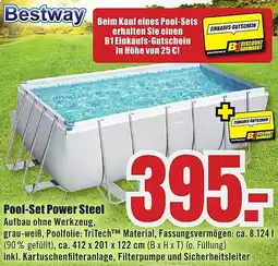 B1 Discount Baumarkt Bestway Pool-Set Power Steel Angebot