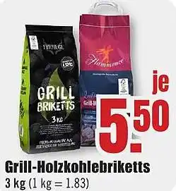 B1 Discount Baumarkt Grill-Holzkohlebriketts Angebot