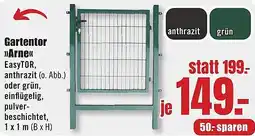 B1 Discount Baumarkt Gartentor Arne Angebot