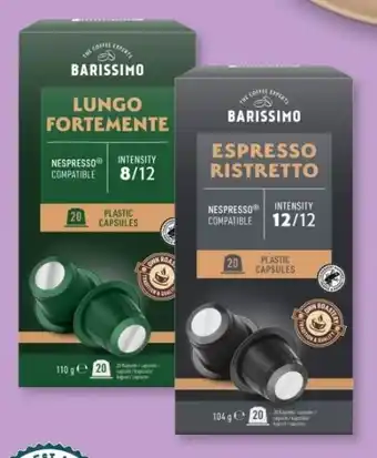 Aldi Süd Barissimo Kaffeekapseln Lungo Fortimente Angebot