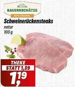 Simmel BAUERNSCHÄTZE Schweinerückensteaks Angebot