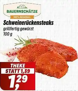 Simmel BAUERNSCHÄTZE Schweinerückensteaks Angebot