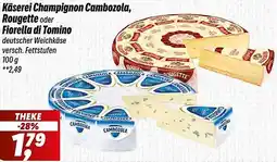 Simmel Käserei Champignon Cambozola, Rougette oder Fiorella di Tomino Angebot