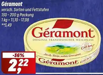 Simmel Géramont Angebot
