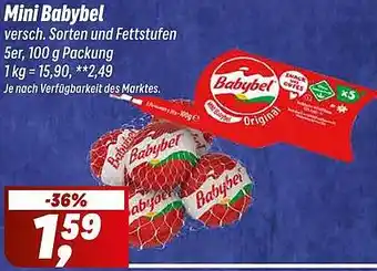 Simmel Mini Babybel Angebot