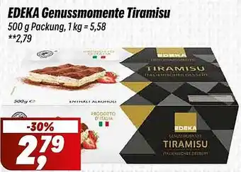 Simmel EDEKA Genussmomente Tiramisu Angebot