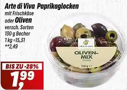 Simmel Arte di Viva Paprikaglocken oder Oliven Angebot