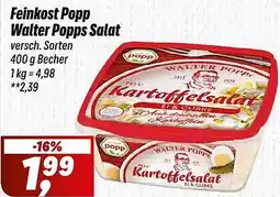 Simmel Feinkost Popp Walter Popps Salat Angebot