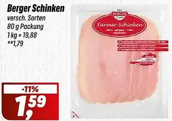 Simmel Berger Schinken Angebot