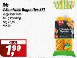 Simmel Ibis 4 Sandwich Baguettes XXL Angebot