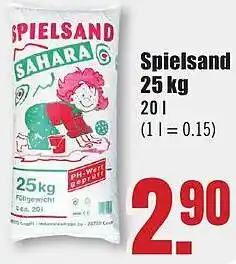 B1 Discount Baumarkt Spielsand Angebot