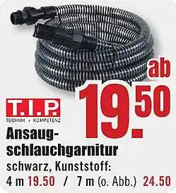 B1 Discount Baumarkt T.I.P Ansaugschlauchgarnitur Angebot