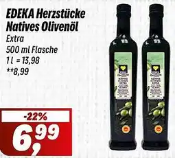 Simmel EDEKA Herzstücke Natives Olivenöl Angebot