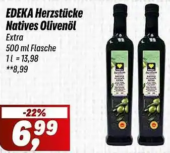 Simmel EDEKA Herzstücke Natives Olivenöl Angebot