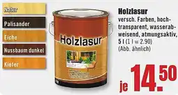 B1 Discount Baumarkt Holzlasur Angebot
