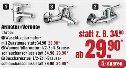 B1 Discount Baumarkt Armatur Verona Angebot