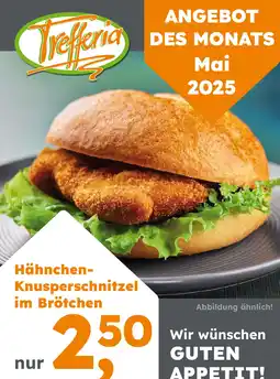 Globus Baumarkt Hähnchen- Knusperschnitzel im Brötchen Angebot