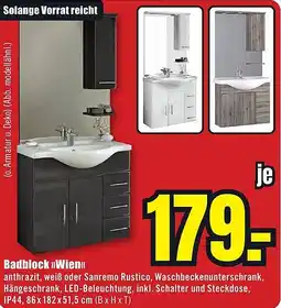 B1 Discount Baumarkt Badblock Wien Angebot