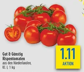 diska Gut & Günstig Rispentomaten Angebot