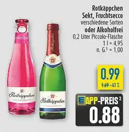 diska Rotkäppchen Sekt, Fruchtsecco Angebot