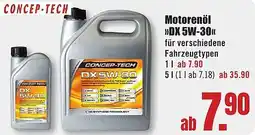 B1 Discount Baumarkt CONCEP-TECH Motorenöl DX 5W-30 Angebot