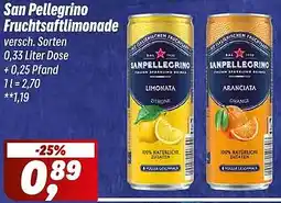 Simmel San Pellegrino Fruchtsaftlimonade Angebot
