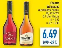 diska Chantré Weinbrand Angebot