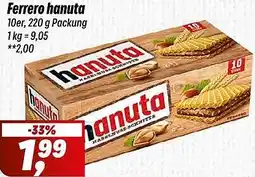 Simmel Ferrero hanuta Angebot