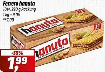 Simmel Ferrero hanuta Angebot