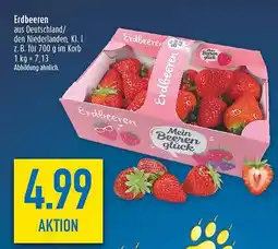 diska Erdbeeren Angebot