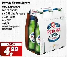 Simmel Peroni Nastro Azzuro Angebot