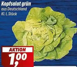 Simmel Kopfsalat grün Angebot