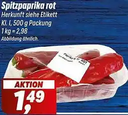 Simmel Spitzpaprika rot Angebot