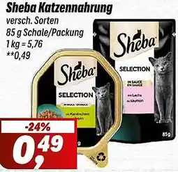 Simmel Sheba Katzennahrung Angebot