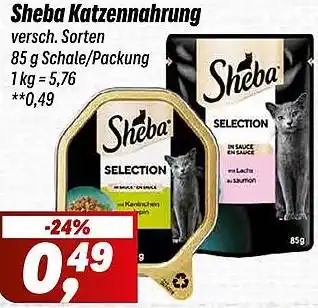Simmel Sheba Katzennahrung Angebot